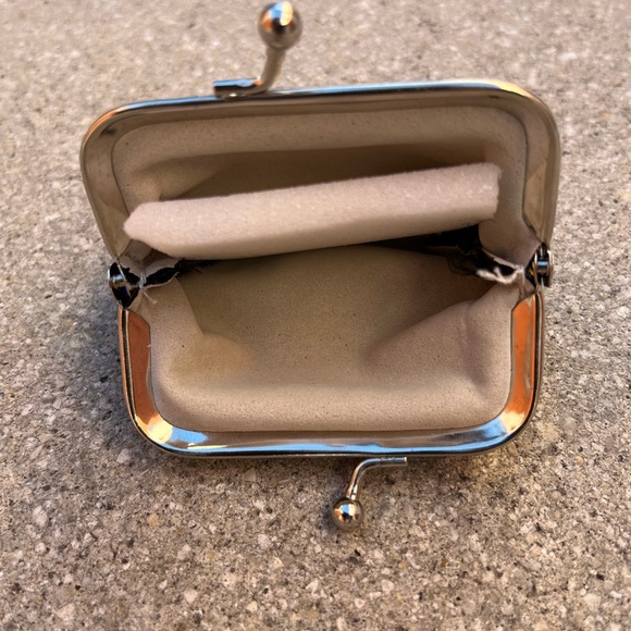 Sequin Clutch in Blue and Gold - Picture 5 of 9